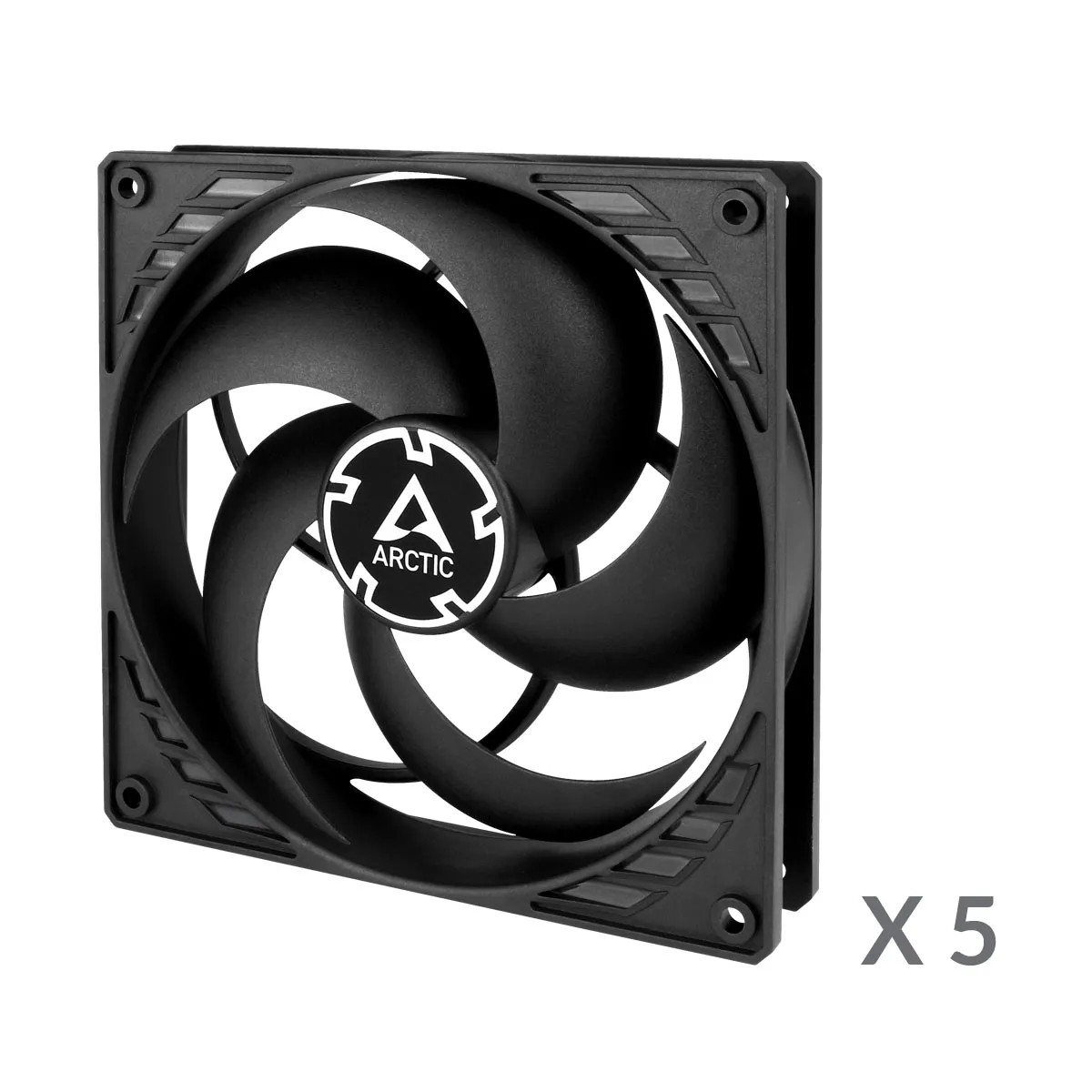ARCTIC P14 Value Pack Computergehäuse Ventilator 14 cm Schwarz – Bild 2