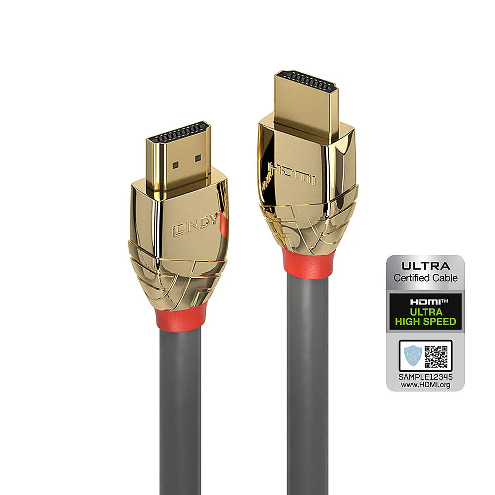 Lindy 37602 HDMI-Kabel 2 m HDMI Typ A (Standard) Grau Lindy 37602 HDMI-Kabel 2 m HDMI Typ A (Standard) Grau