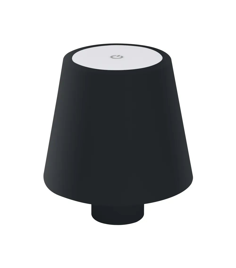 Synergy 21 LED Tischleuchte Akku für Flaschen, outdoor IP54, Touch Switch dimmbar, schwarz – Bild 2