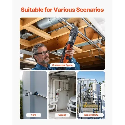 VEVOR V22 Pressbacke, 22 mm Presszange für V-Typ Edelstahlrohre, Crimpbacken aus Stahl, kompatibel mit Standard-Presswerkzeugen, ideal für Heizungs-, Lüftungs- und Klimasysteme, Gasleitungen – Bild 5