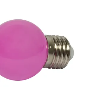 Synergy 21 LED Retrofit E27 Tropfenlampe G45 pink 1 Watt für Lichterkette Synergy 21 LED Retrofit E27 Tropfenlampe G45 pink 1 Watt für Lichterkette