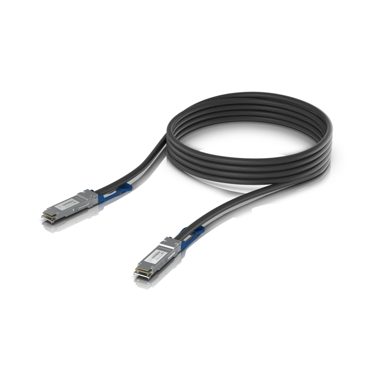 Ubiquiti UniFi Direct Attach Copper Cable (DAC) • 100Gbps • 3m • QSFP28 • UACC-DAC-QSFP28-3M Ubiquiti UniFi Direct Attach Copper Cable (DAC) • 100Gbps • 3m • QSFP28 • UACC-DAC-QSFP28-3M