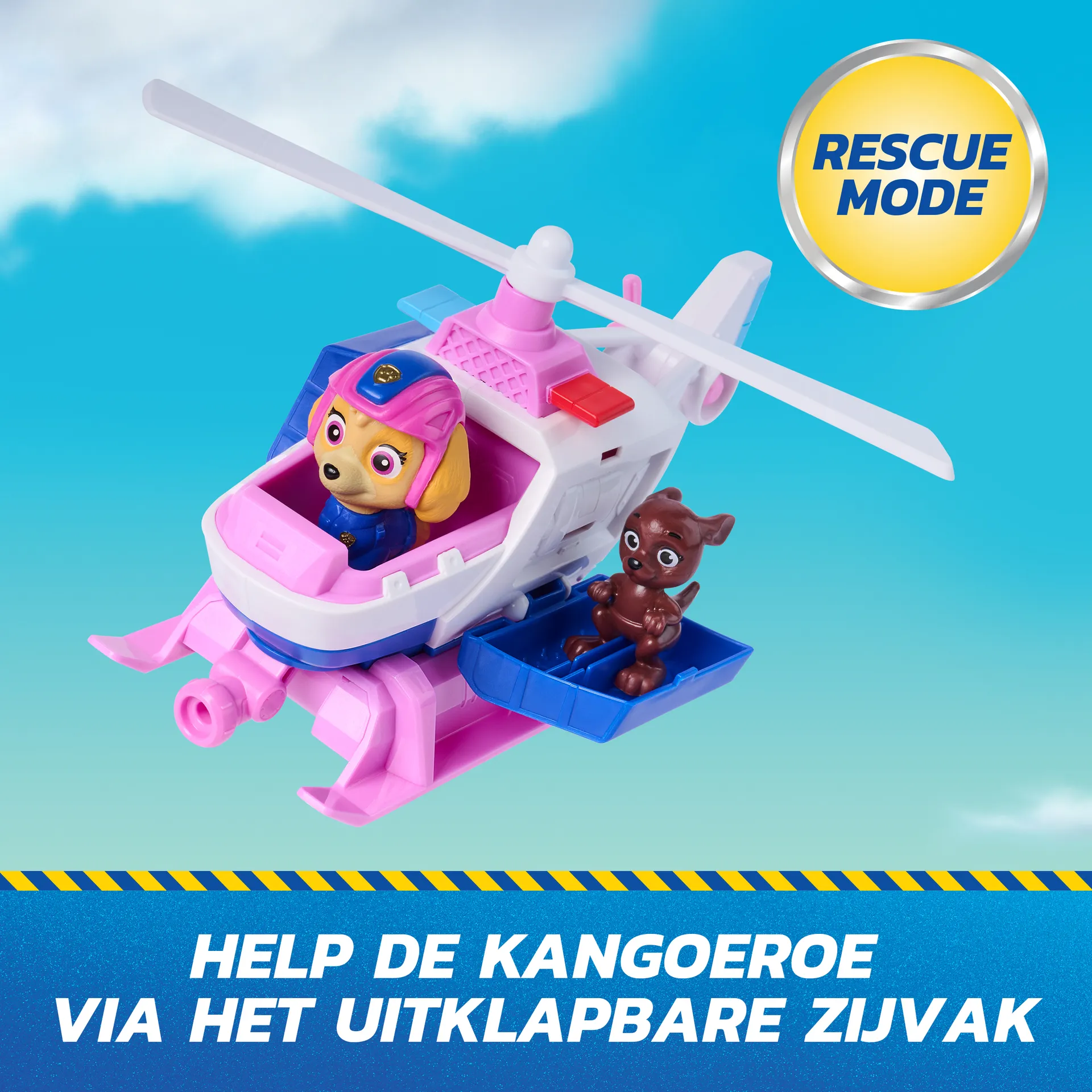 PAW Patrol - Search & Rescue: Skyes Rettungs-Helikopter mit 2 Figuren – Bild 2