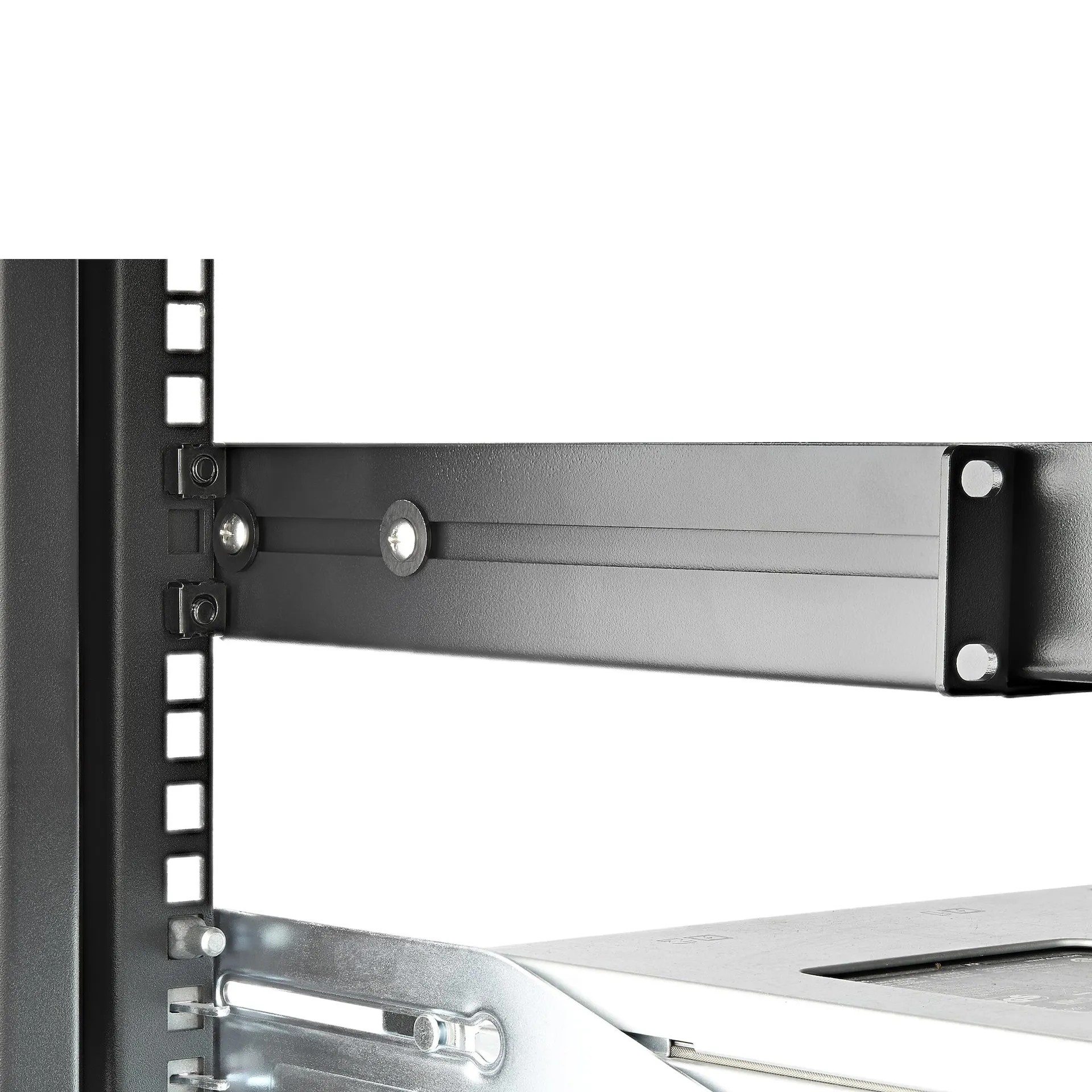 StarTech.com 1HE 19 Zoll Server Rack Schienen - 60,9-91cm Einstellbare Tiefe - Universelle 4 Pfosten Rack Schienen - Netzwerk Geräte/Server/UPS Schienen für HPE ProLiant Dell PowerEdge – Bild 3