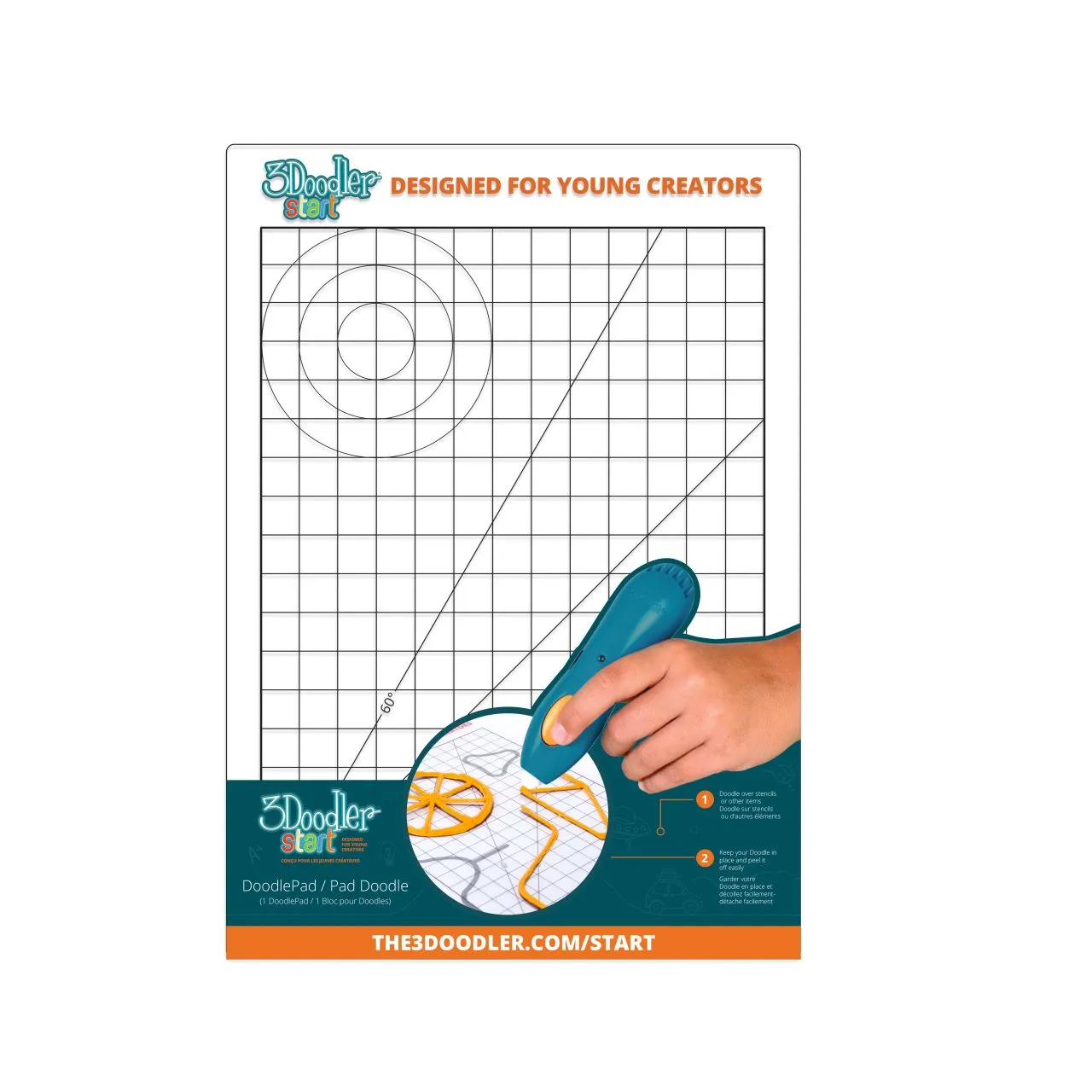 3Doodler Zubehör / Start+ / Zeichenunterlage / "DoodlePad" – Bild 2