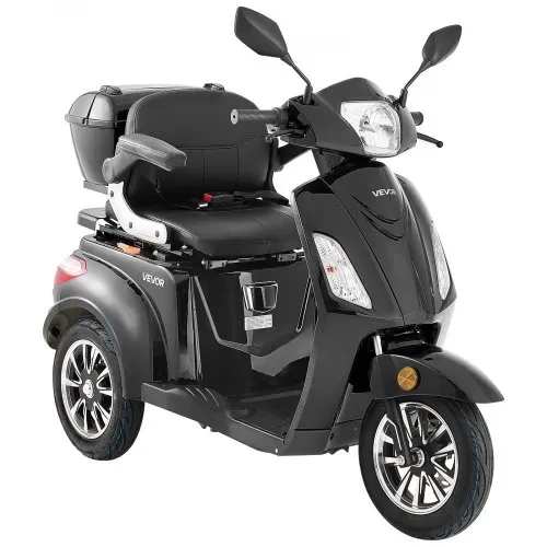 VEVOR Elektromobil mit 3 Rädern für Senioren & Erwachsene, 227 kg Tragkraft, Mobilitätsrolle 35 km Reichweite mit 3 Geschwindigkeiten, 1000 W Seniorenmobil, max. Steigfähigkeit 20° – Bild 10