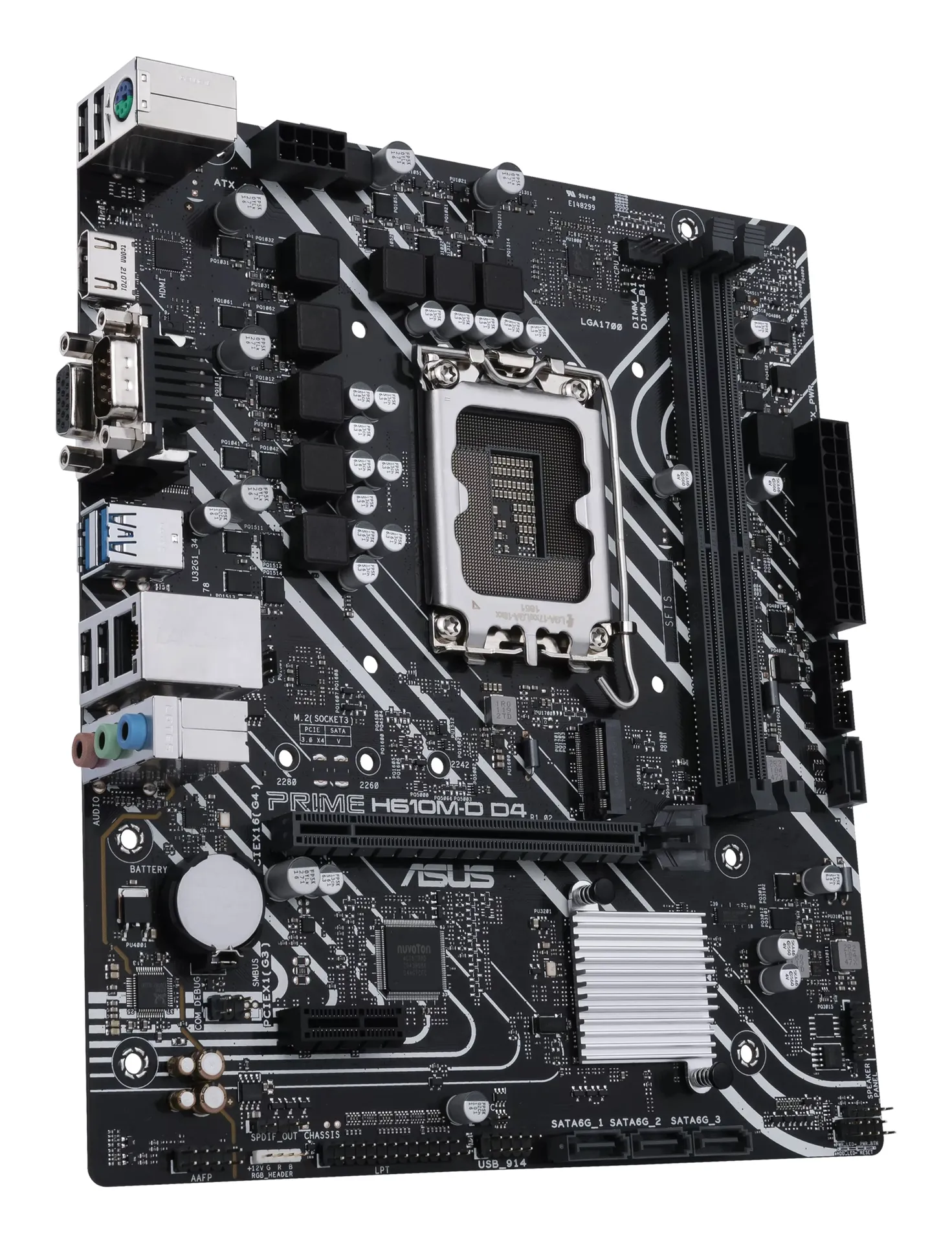 ASUS PRIME H610M-D D4 Intel H610 LGA 1700 micro ATX – Bild 4
