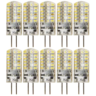 LED-Stiftsockellampe McShine “Silicia“, G4, 2W, 160lm, warmweiß, 10er-Pack LED-Stiftsockellampe McShine “Silicia“, G4, 2W, 160lm, warmweiß, 10er-Pack
