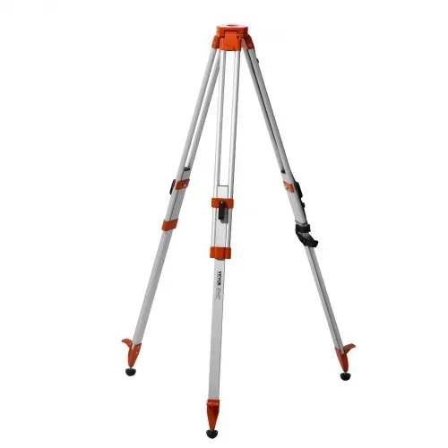 VEVOR Laser-Wasserwaagen-Stativ, 5/8"-11-Gewindehalterung, 16,53-65,55 Zoll Höhenverstellung, robustes Vermessungs-Stativ für Bau-Laser-Wasserwaagen-Scanner, einziehbare Beine, rutschfeste Füße, professionell – Bild 9