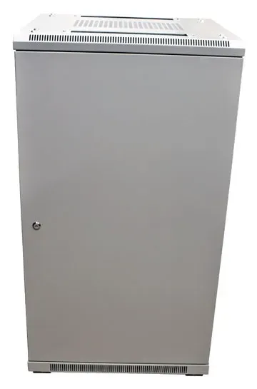 ALLNET 19"Schrank, 32HE, B600/T 600mm, Glastür, Lichtgrau, SNB-Serie, – Bild 2