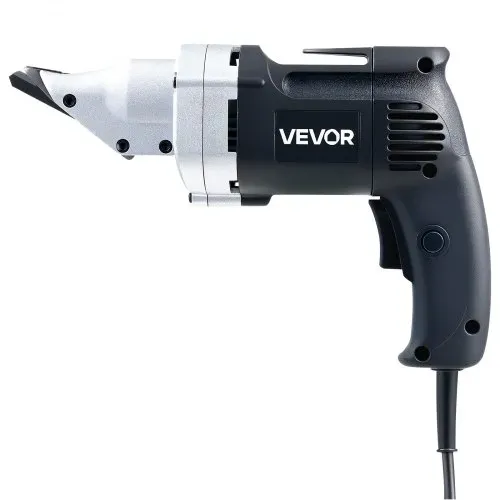 VEVOR Elektrische Blechschere, 4,0 A kabelgebundene Metallschere mit 360°-Schwenkkopf, variable Drehzahl, kontinuierliches Schneiden, sauberer Schnitt für 1,22 mm verzinkten Stahl, 1 mm Edelstahl – Bild 9