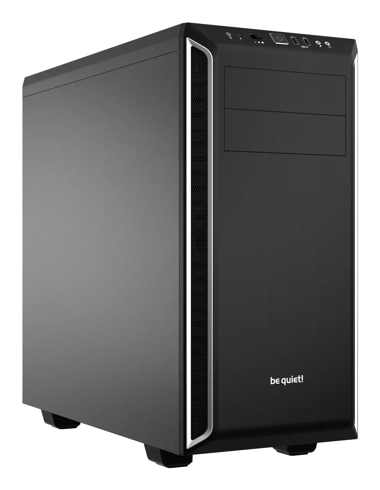be quiet! Pure Base 600 Midi Tower Schwarz, Silber be quiet! Pure Base 600 Midi Tower Schwarz, Silber