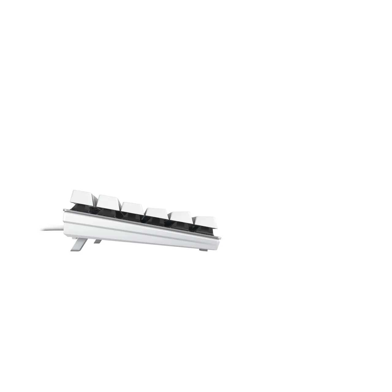 CHERRY KC 200 MX Tastatur Universal USB QWERTZ Deutsch Silber, Weiß – Bild 3