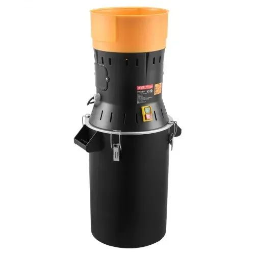 VEVOR Elektrische Getreidemühle 25 L, Gewürzmühle 600 W, Gewürzmühle mit verzinkten & scharfen Klingen, Pulverisiermaschine für Trockenes Getreide Gewürze Müsli Kaffee Mais 390x320x815 mm – Bild 9