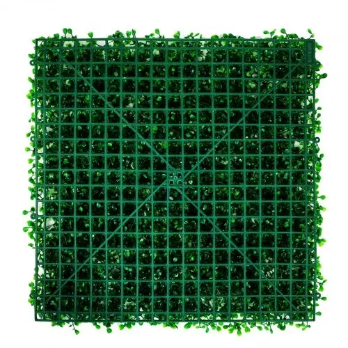 VEVOR Künstliche Pflanzenwand 6 Stk. 20 x 20 Zoll, Sichtschutz Hecke Künstlich Grün, Künstliche Buchsbaumplatte PE, Sichtschutz Kunstpflanzen 50 x 50 cm, Sichtschutzhecke Wanddekoration Pflanzenwand – Bild 9