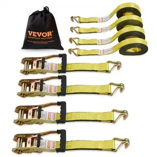 VEVOR 4er-Set Spanngurt 0,05 x 8 m Zurrgurt 4536 kg Ratschenzurrgurt Polyester-Gurt und Kohlenstoffstahl-Haken Befestigungsgurt Ratschenspanngurt Ideal für Motorräder Fahrräder Kajaks UTV Boote ATV VEVOR 4er-Set Spanngurt 0,05 x 8 m Zurrgurt 4536 kg Ratschenzurrgurt Polyester-Gurt und Kohlenstoffstahl-Haken Befestigungsgurt Ratschenspanngurt Ideal für Motorräder Fahrräder Kajaks UTV Boote ATV