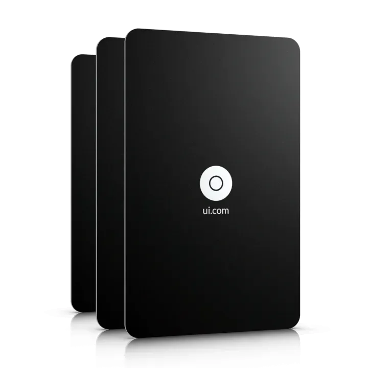 Ubiquiti UniFi Access Card • 10er Pack • black • UA-Card-B-10 – Bild 2