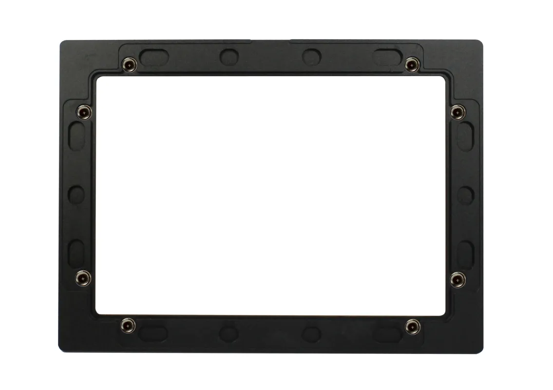 ALLNET Touch Display Tablet 12 Zoll zbh. Blende für Einbaurahmen schwarz schmal – Bild 2
