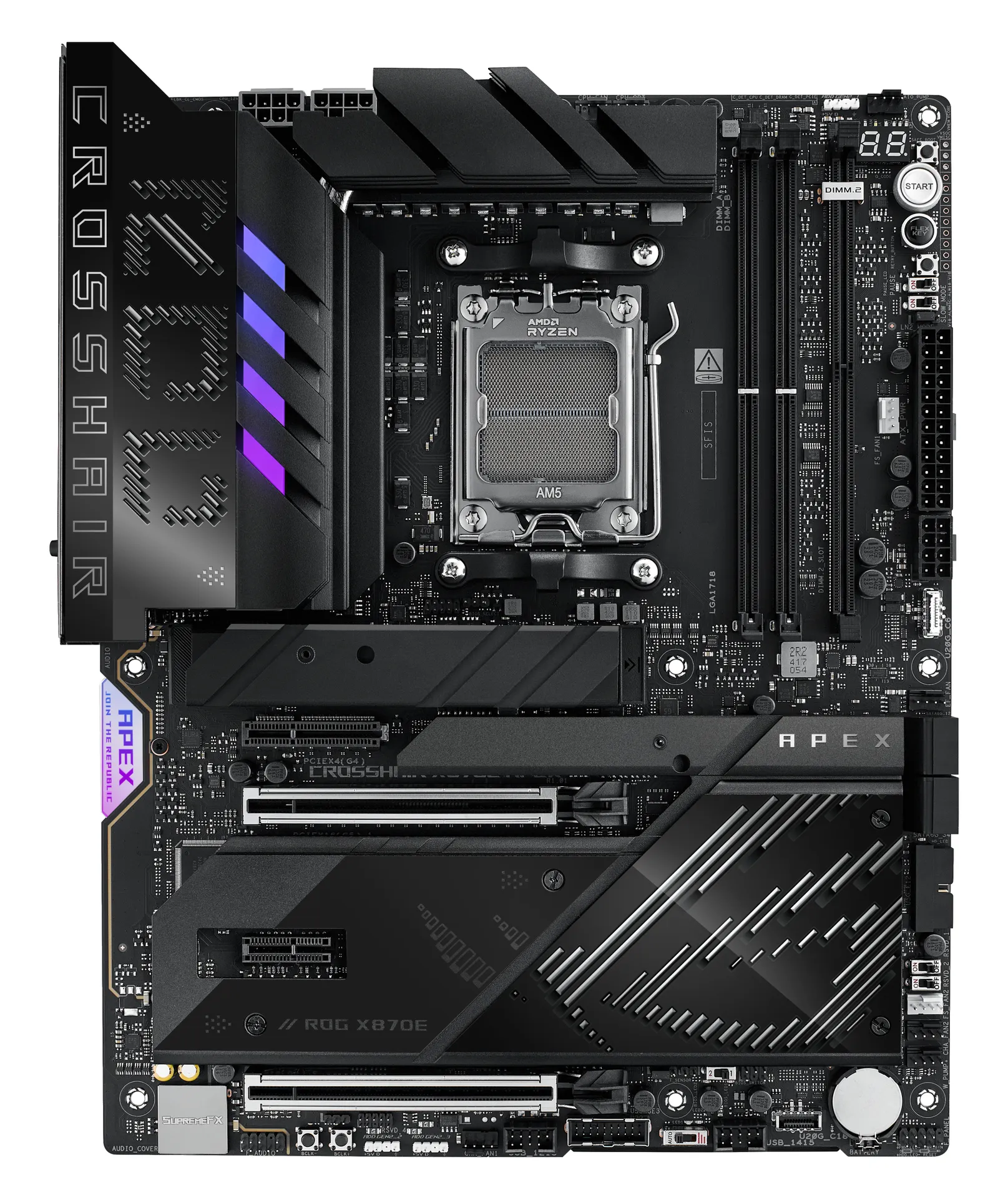 ASUS ROG CROSSHAIR X870E APEX AMD X870E Sockel AM5 ATX – Bild 2