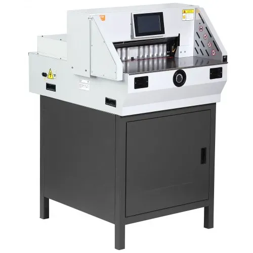 VEVOR Elektrischer Papierschneider, 48 cm Schnittbreite, 8 cm Dicke, 17,8 cm Touchscreen – Bild 9
