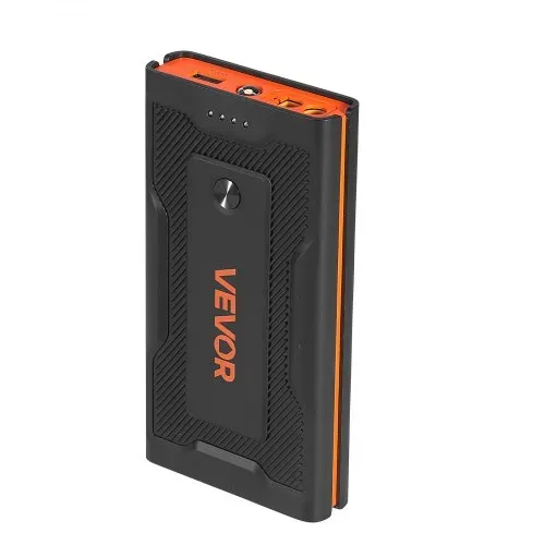 VEVOR Starthilfe Powerbank, Starthilfegerät 1000A Spitzenstrom mit LED-Taschenlampe & Kabel für Motor bis zu 5L Benzin/3L Diesel, Tragbarer Booster mit Schnellladung & Sicherheitsschutz für Notfall – Bild 9