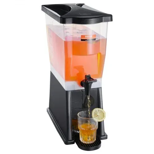 VEVOR Getränkespender, 11 L Wasserspender Getränkespender für Partys, Saftspender aus Kunststoff mit Standhahndeckel, Eistee-Limonadensaft-Wasserspender, für Restaurants, Hotels, Partys usw. – Bild 10