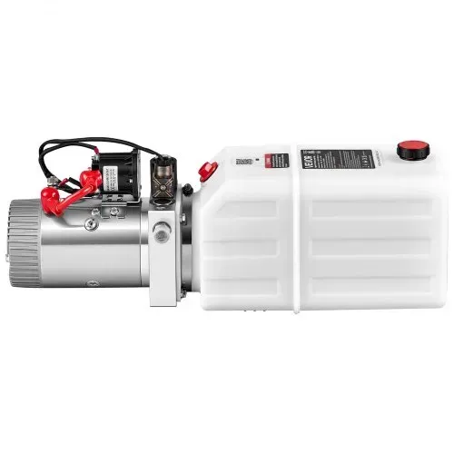 VEVOR Hydraulikaggregat Hydraulikpumpe 1600 W 7 Qt 3,4 L/min Einfachwirkend für Ladebordwände Scherenhubtische Becherförderer, Entlastungsdruck 22 Mpa, Überdruckventil, Handregler, Horizontale Montage – Bild 9