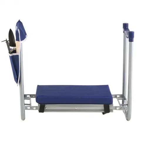 VEVOR Kniebank 585x300x485 mm, Kniekissen 279x385mm Kniepolster, Kniehilfe Gartenarbeit bis 160 kg, klappbarer Gartensitz mit 1 Werkzeugtasche, Arbeitshocker lindert Knie- & Rückenschmerzen – Bild 10