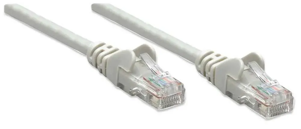 Intellinet Netzwerkkabel, Cat6, U/UTP, CCA, Cat6-kompatibel, RJ45-Stecker/RJ45-Stecker, 5,0 m, grau – Bild 3