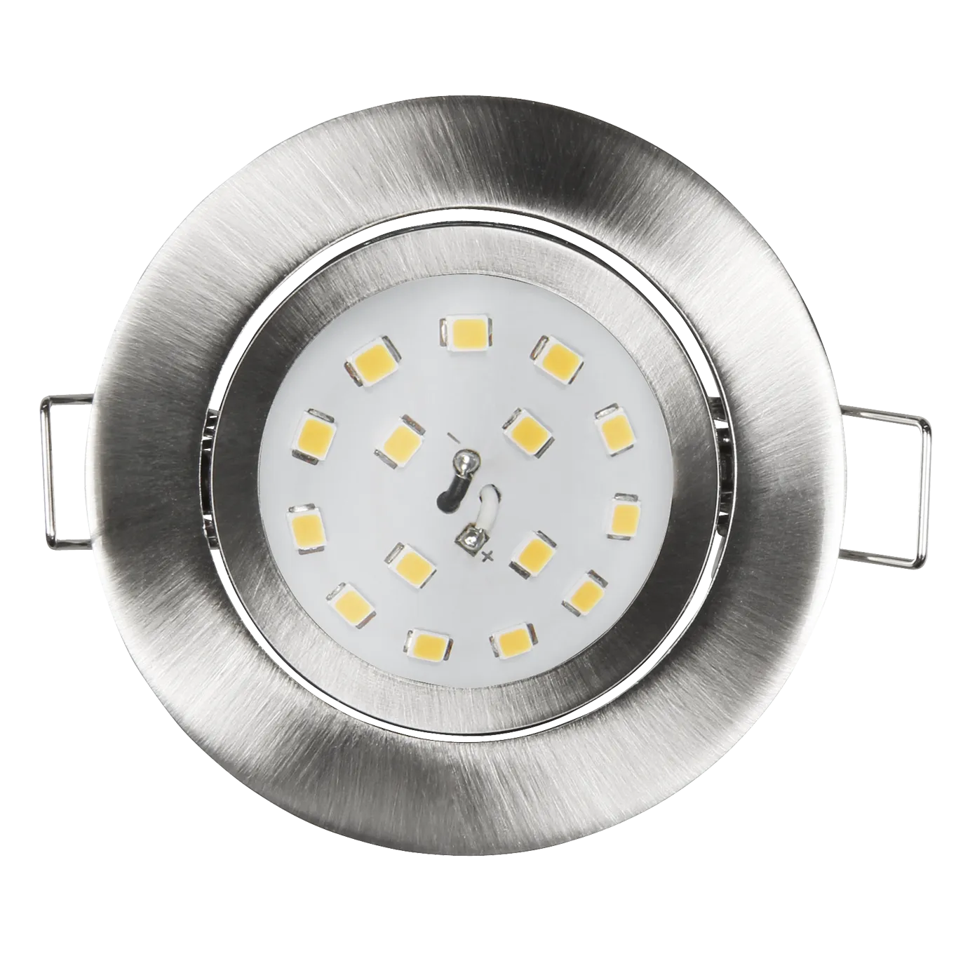 LED Einbauleuchte McShine “Slim“ 82x27mm, 5W, 400lm, 3000K, Edelstahl gebürstet LED Einbauleuchte McShine “Slim“ 82x27mm, 5W, 400lm, 3000K, Edelstahl gebürstet