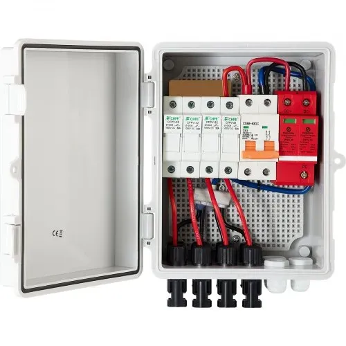 VEVOR 4-saitige PV Kombinationskasten 15 A Sicherungskasten, 500 V Wohnungsverteiler, IP65 Schutzart Zählerschrank Leitungsschutzschalter für Solarpaneel-Gitter und netzunabhängiges Solarstromsystem 17 x 23 x 11 cm VEVOR 4-saitige PV Kombinationskasten 15 A Sicherungskasten, 500 V Wohnungsverteiler, IP65 Schutzart Zählerschrank Leitungsschutzschalter für Solarpaneel-Gitter und netzunabhängiges Solarstromsystem 17 x 23 x 11 cm