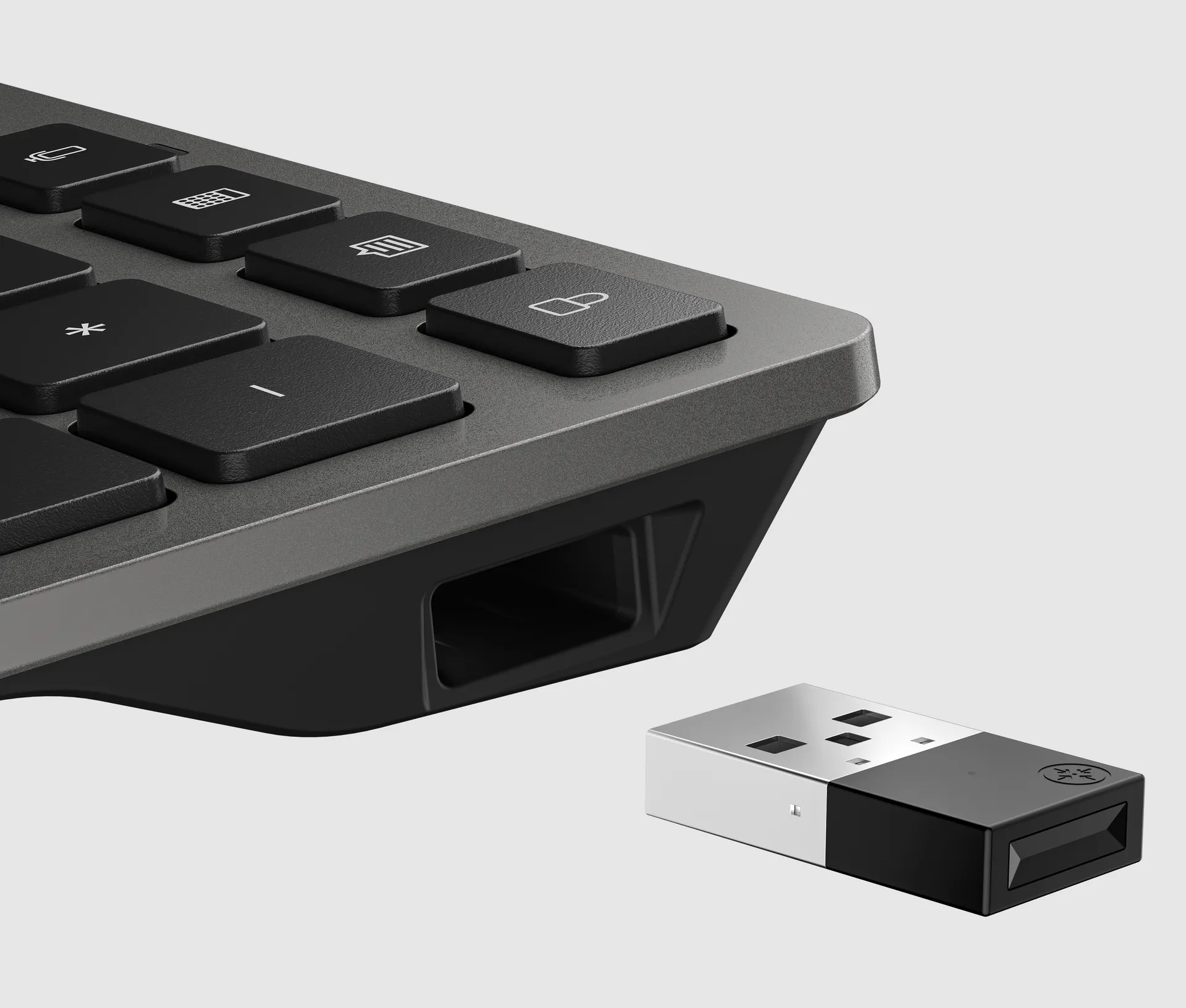 HP 725 Kabellose Tastatur für mehrere Geräte – Bild 3