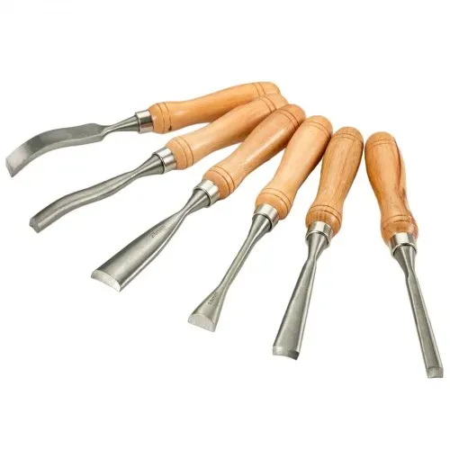 VEVOR Stechbeitel Set 60CRV Holz Schnitzwekzeug 12 Stück Hochgeschwindigkeitsstahl Holzmeißel Set mit Koffer – Bild 10