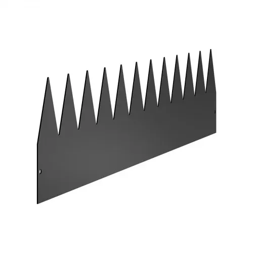 VEVOR Rasenkante, 6er-Set, 1016x203x1,5 mm, rostbeständige Beeteinfassung aus Metall, biegbare Beetumrandung, Raseneinfassung, einfach zu installieren, Trennwand für Blumenbeete, Hofwege, schwarz – Bild 10