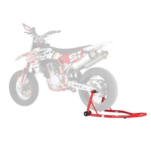 VEVOR Motorrad-Hinterradständer (385 kg Tragkraft), robuster Motorradständer mit U- und L-Gabelschwingenspule, verstellbarer Motorrad-Hebeständer für Suzuki Yamaha Honda Kawasaki, rot – Bild 10