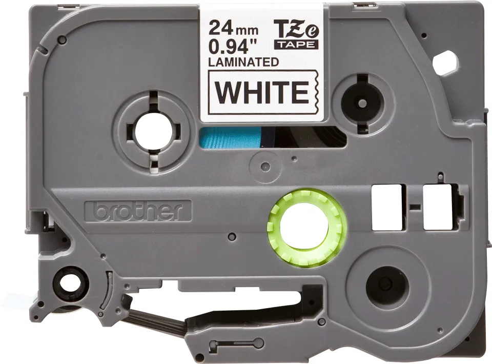 Brother TZE-251 Etiketten erstellendes Band Schwarz auf weiss – Bild 2