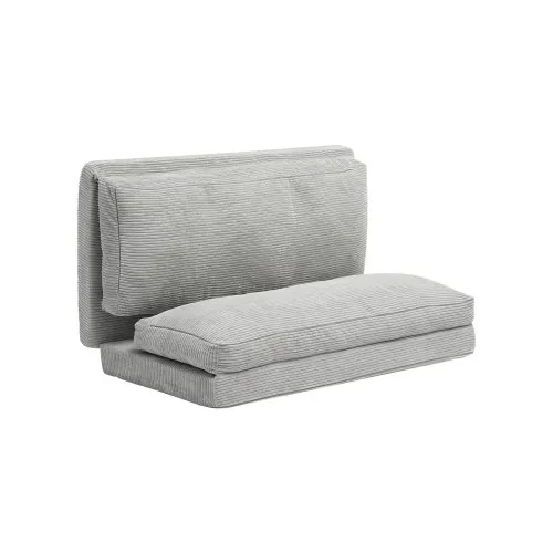 VEVOR 3 in 1 Klappsofa faltbares Schlafsofa mit 2 Kissen & waschbarem Bezug, umwandelbarer Schlafsessel aus 25D Memory Foam, Couch für Wohnzimmer Schlafzimmer, Hellgrau (Full / 2410 x 1360 x 120 mm) VEVOR 3 in 1 Klappsofa faltbares Schlafsofa mit 2 Kissen & waschbarem Bezug, umwandelbarer Schlafsessel aus 25D Memory Foam, Couch für Wohnzimmer Schlafzimmer, Hellgrau (Full / 2410 x 1360 x 120 mm)