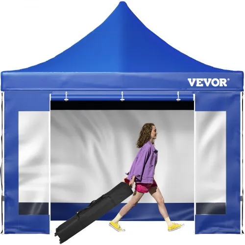VEVOR Pavillon faltbar 3x3m Faltpavillon 240g PVC-beschichtetes Polyester Pop-Up-Pavillon 1,95-2,13m Einstellbar Partyzelt Festzelt Strandzelt Blau für Hochzeiten oder andere kommerzielle Aktivitäten VEVOR Pavillon faltbar 3x3m Faltpavillon 240g PVC-beschichtetes Polyester Pop-Up-Pavillon 1,95-2,13m Einstellbar Partyzelt Festzelt Strandzelt Blau für Hochzeiten oder andere kommerzielle Aktivitäten