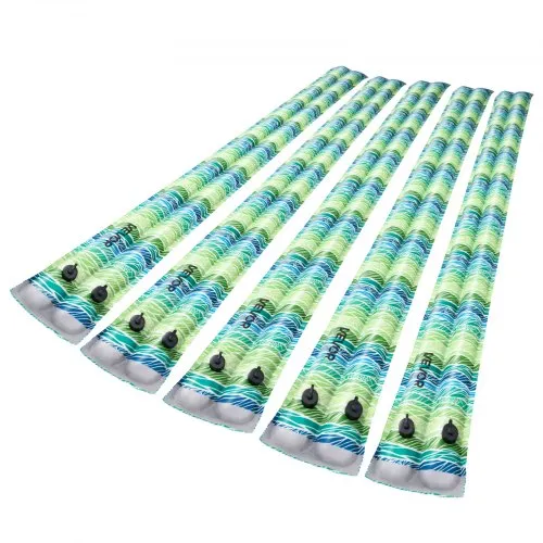 VEVOR Pool Beschwerungssack, 5er Pack à 240×30 cm, 0,3 mm dicke PVC-Wassersäcke mit Reflektorstreifen u. mit auslaufsicherem Schraubverschluss, zur Befestigung von Poolabdeckungen im Winter, grün VEVOR Pool Beschwerungssack, 5er Pack à 240×30 cm, 0,3 mm dicke PVC-Wassersäcke mit Reflektorstreifen u. mit auslaufsicherem Schraubverschluss, zur Befestigung von Poolabdeckungen im Winter, grün
