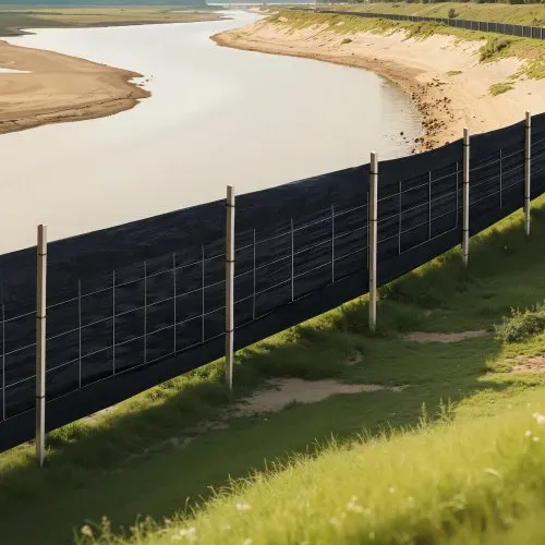 VEVOR Baustellenzaun, 0,6x30,48 m Schlammzaun mit Drahtrücken, Erosionsschutzzaun zur Sedimentrückhaltung, temporäres, robustes Polypropylengewebe in Industriequalität für Baustellen – Bild 7
