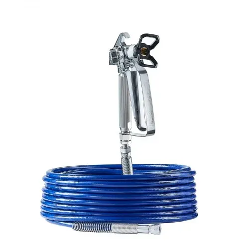 VEVOR Airless Farbspritzpistole und Schlauch Set, 3600 PSI Farbspritzschlauch-Set mit 5 Spitzen, 211, 315, 417, 517, 623, Airless-Spritzpistolen-Set mit Filtern, Schlauch und Verlängerungsstangen – Bild 10