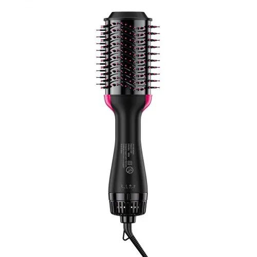 VEVOR Warmluftbürste Set, 4-in-1 Airstyler, Hairstyler mit 75 mm ovalem Zylinder mit Keramikbeschichtung und 3 Heizstufen, professionelle Heißluft-Stylingbürste zum Glätten, Trocknen und Locken – Bild 10