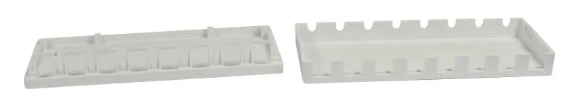 Keystone, Modulträger, Patchpanel für 8x TP-Modul, Aufputz, weiss(ABS), Synergy 21, – Bild 2