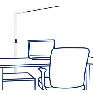LED-Schreibtisch-Stehleuchte ROLF KERN Clever-Pro mit Touch Display, PIR & Tageslicht-Sensor LED-Schreibtisch-Stehleuchte ROLF KERN Clever-Pro mit Touch Display, PIR & Tageslicht-Sensor