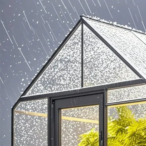 VEVOR 15er-Set Gewächshausplatten aus Polycarbonat, 1210 x 605 x 6 mm Stegplatten, wasserdichte UV-geschützte gewellte Hohlkammerplatten, schlagfeste, transparente Dachplatten für Gewächshaus/Garten – Bild 7