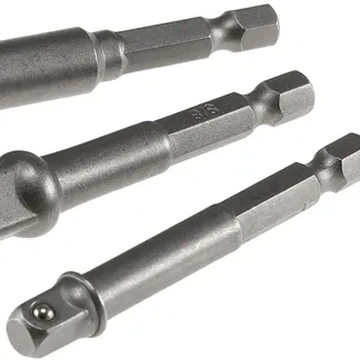 Bitaufnahme-Adapterset von Sechskant auf 1/4″, 3/8″, 1/2″ Bitaufnahme-Adapterset von Sechskant auf 1/4″, 3/8″, 1/2″