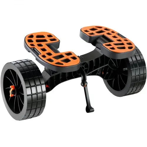 VEVOR Kajakwagen Kanuwagen aus Aluminiumlegierung 655x305x310mm bis 145kg belastbar Doppelgurt-Design Zubehör für Bootswagen Kajak Kanu Transportwagen Trolley Surfwagen Bootstrailer Faltboot – Bild 9