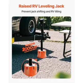 VEVOR 6 Anhänger-Stützblöcke (203,2 mm Höhe, 908 kg belastbar) + 2 Anhängerheberpads, 8-teiliges Hochleistungs-Nivellierungsset für Wohnmobile der 5. Klasse mit Klimaanlage VEVOR 6 Anhänger-Stützblöcke (203,2 mm Höhe, 908 kg belastbar) + 2 Anhängerheberpads, 8-teiliges Hochleistungs-Nivellierungsset für Wohnmobile der 5. Klasse mit Klimaanlage