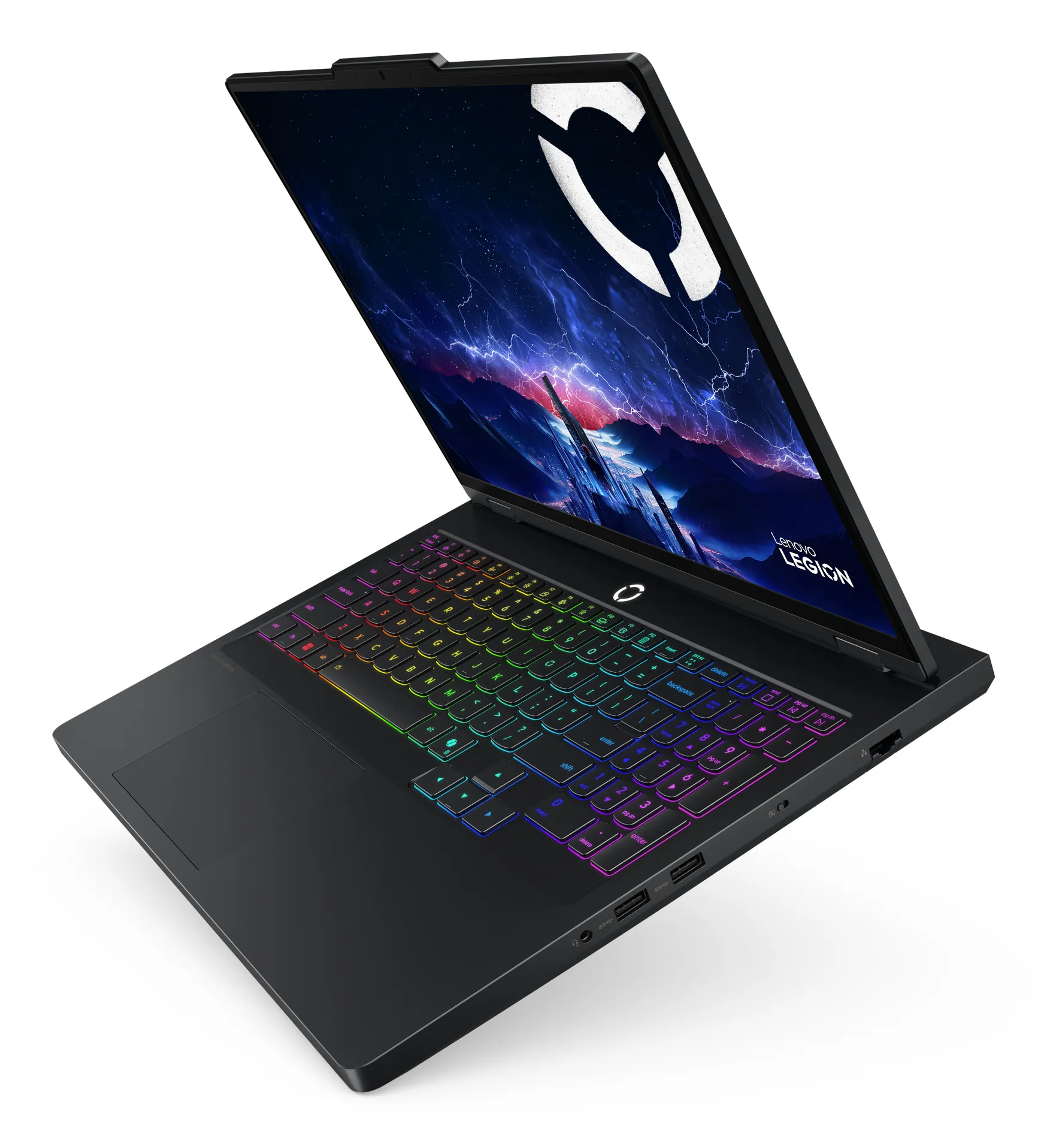 Lenovo Legion Pro 5 16IAX10 Intel Core Ultra 7 255HX Laptop 40,6 cm (16") WQXGA 32 GB DDR5-SDRAM 1 TB SSD NVIDIA GeForce RTX 5070 Wi-Fi 7 (802.11be) Windows 11 Home Deutsch Schwarz – Bild 5