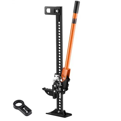 VEVOR Farm Wagenheber Offroad High Lift Farm Jack (3,18 t belastbar) Offroad-Nutzwagenheber, Stoßstangenheber Hochleistungshebebühnen mit 130,1–711,2 mm Hubbereich für Traktor Lkw SUV VEVOR Farm Wagenheber Offroad High Lift Farm Jack (3,18 t belastbar) Offroad-Nutzwagenheber, Stoßstangenheber Hochleistungshebebühnen mit 130,1–711,2 mm Hubbereich für Traktor Lkw SUV